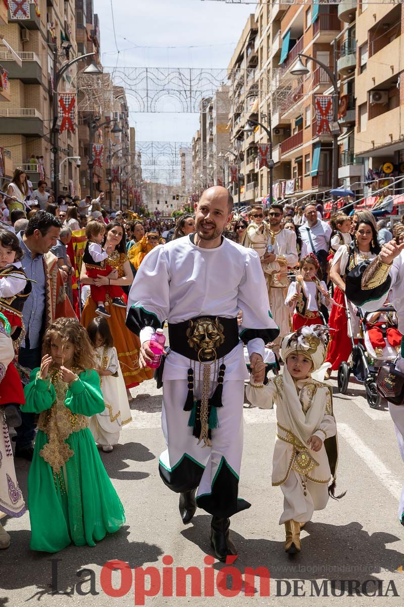 Desfile infantil del Bando Moro en las Fiestas de Caravaca