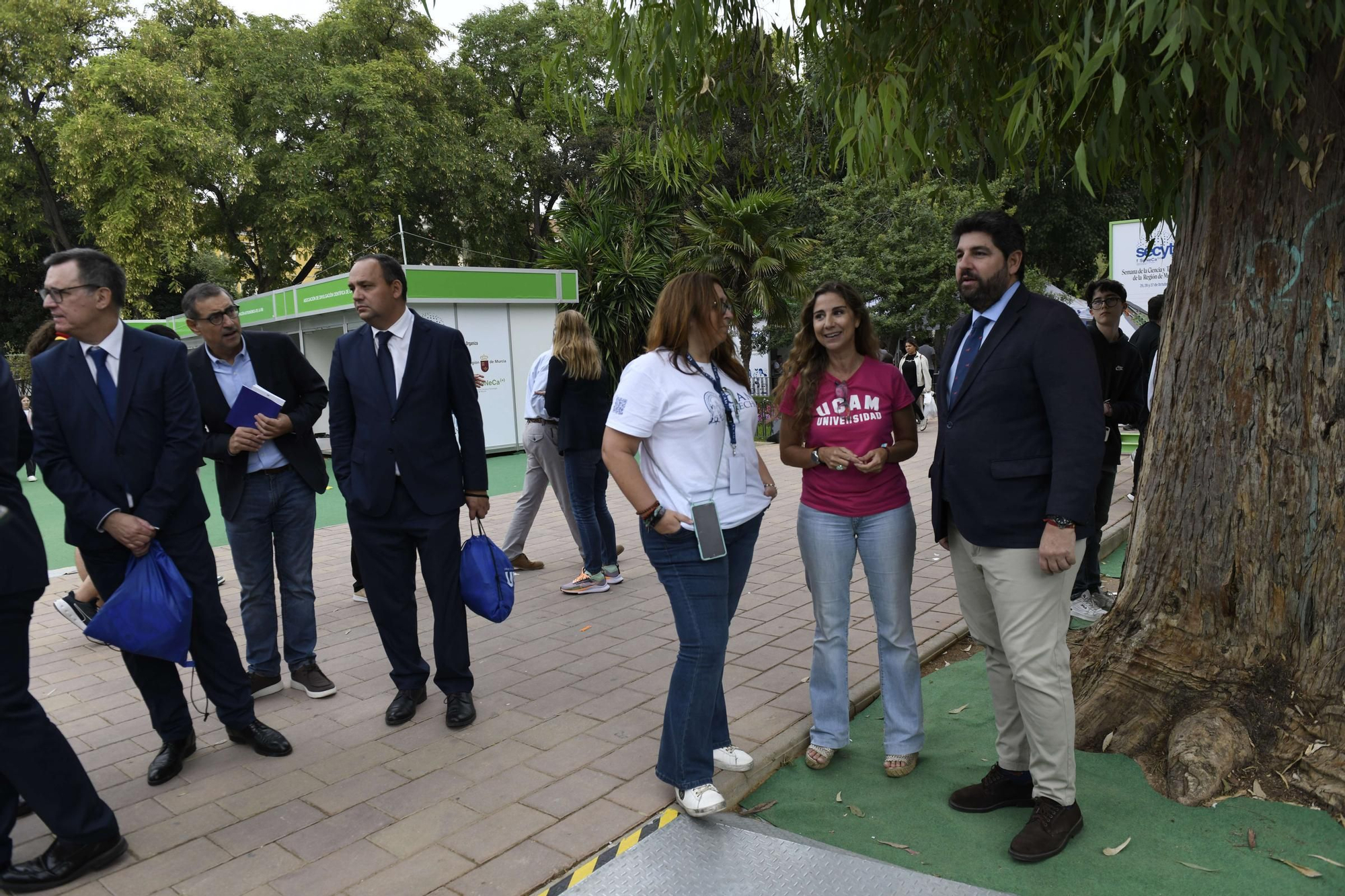 La primera jornada de la Semana de la Ciencia de Murcia, en imágenes