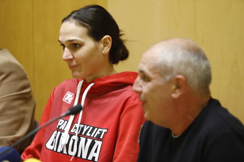 Sonja Vasic, presentada com a nova jugadora de l'Spar Citylift Girona