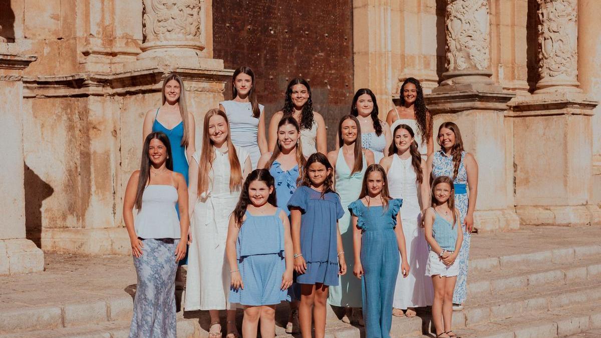 Quince festeras componen la corte de honor 2026.
