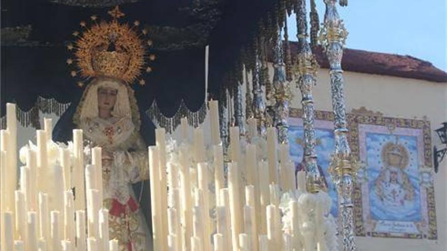 El Rescatado conmemora los 75 años de la Virgen de la Amargura