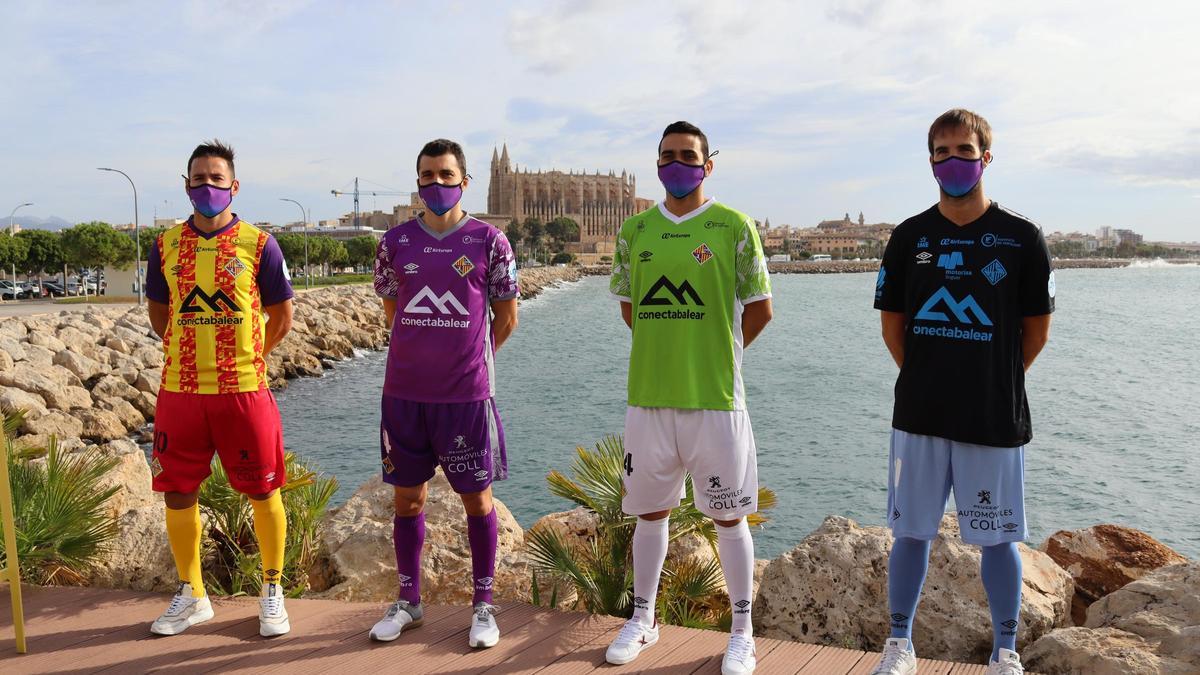 El Palma Futsal ha presentado este mañana las equipaciones de su equipo para la temporada 2020/21