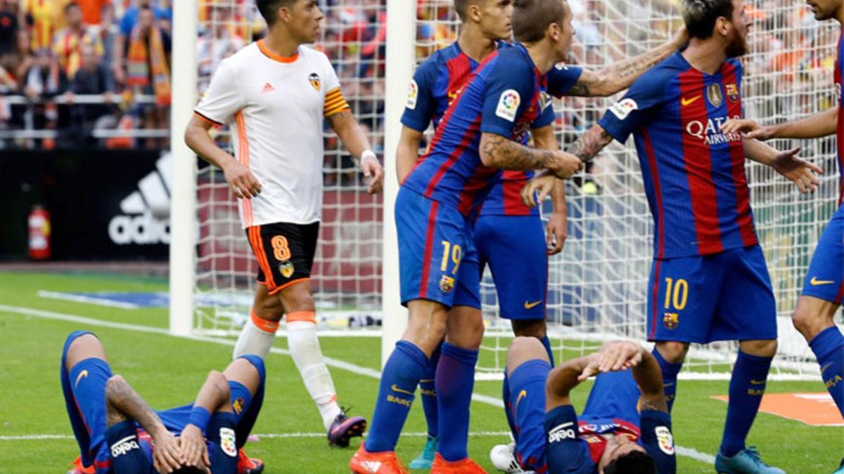 El Comité de Competición criticó la actitud de los jugadores del Barcelona