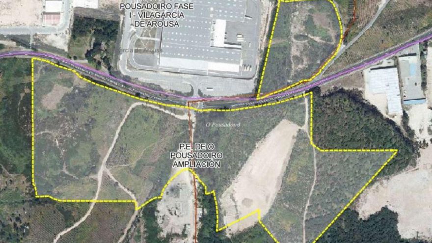 Plano de los terrenos hacia donde se extenderá el parque . | FdV
