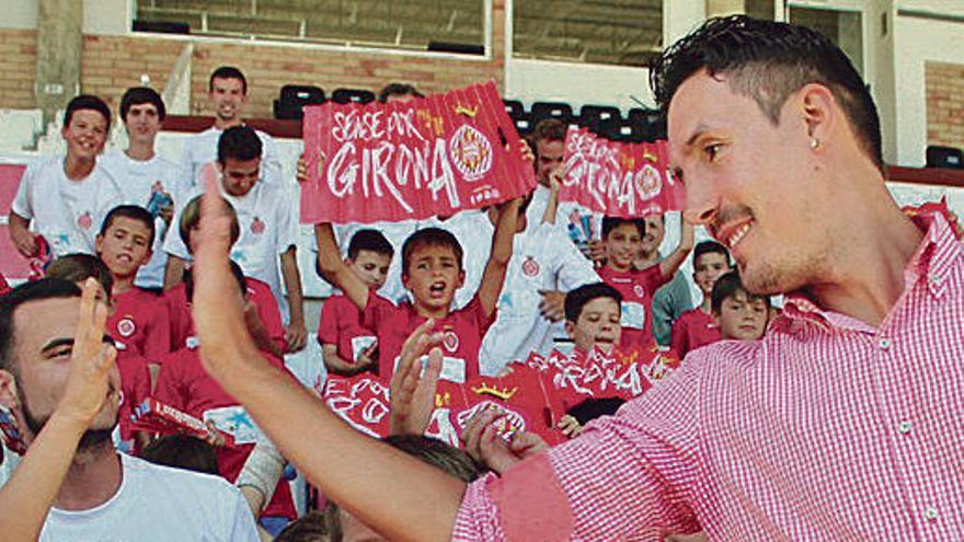 Sandaza, en su presentación.