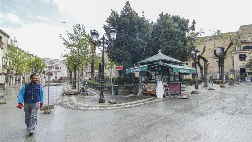 Finaliza la reforma de la plaza San Juan de Cáceres tras seis meses de obras