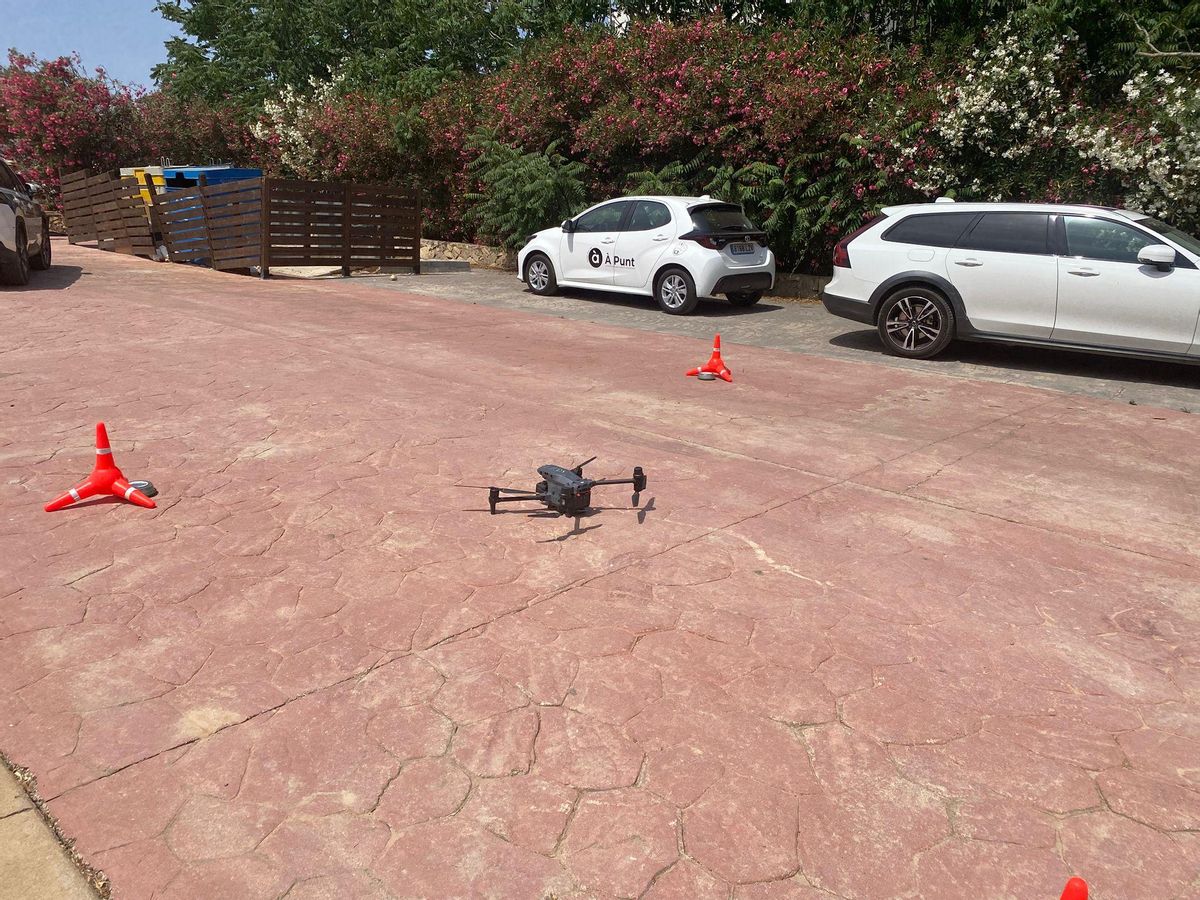 Dron del Plan Centinela.
