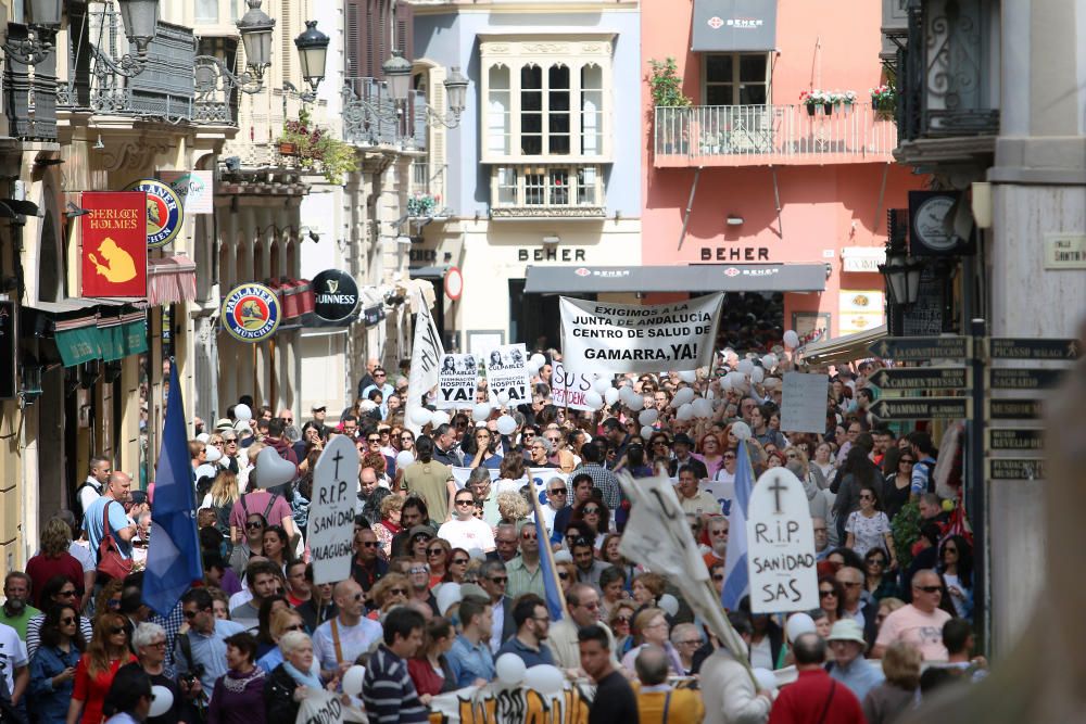 Manifestación por una sanidad "pública, digna y de calidad"