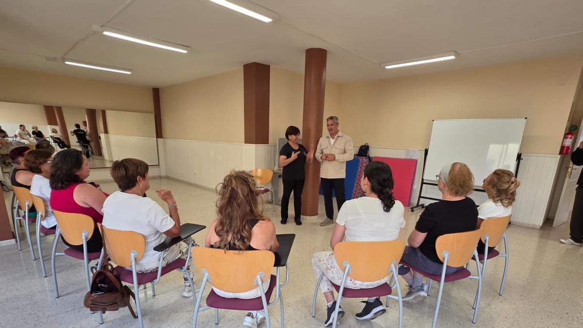 Actividades en uno de los centros ciudadanos de La Laguna.