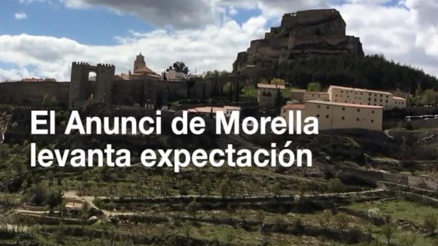 Expectación ante la celebración del Anunci de Morella