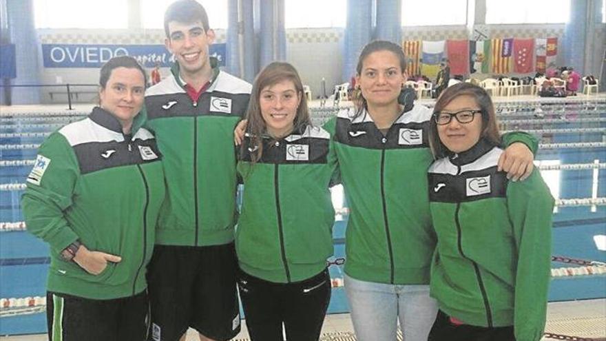 Los tres extremeños consiguen una docena de medallas en Gijón