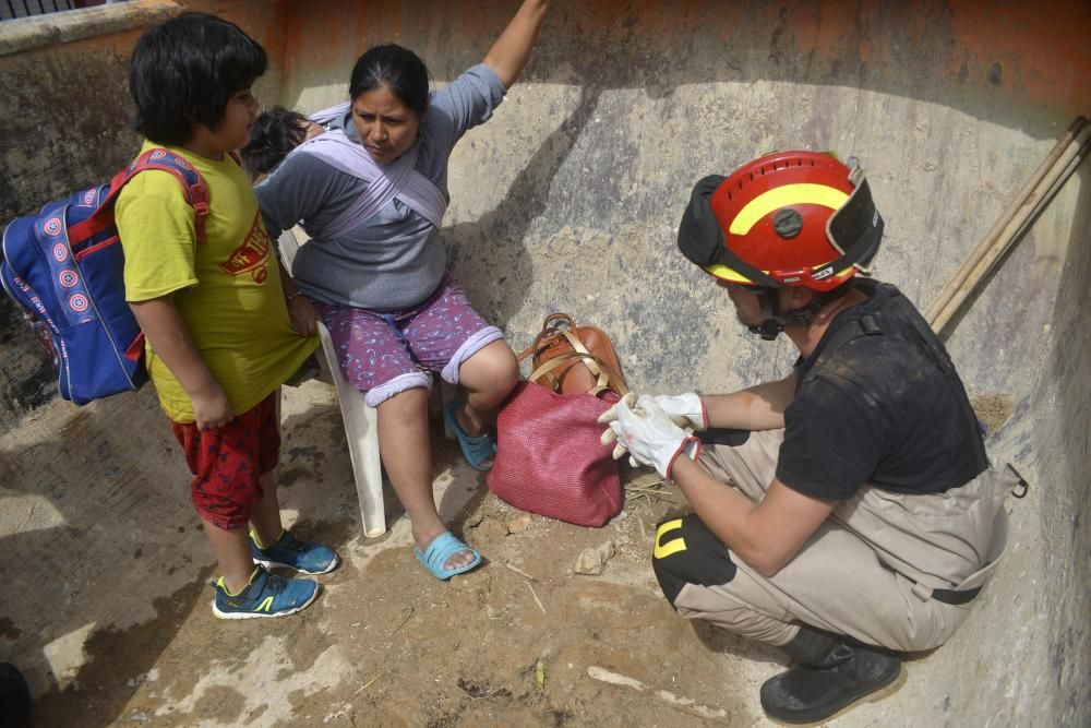 Gota fría en Los Alcázares: Inundaciones, rescates y destrozos