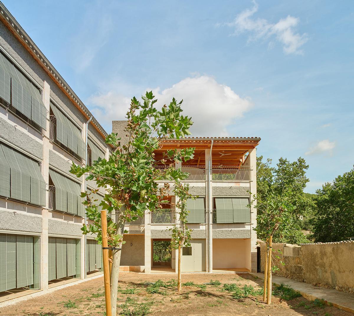 Las 18 viviendas intergeneracionales en Esporles.