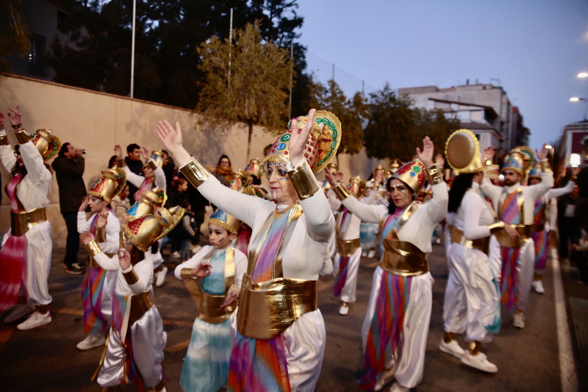 Miles de personas disfrutan del Carnaval en las calles de Lorca