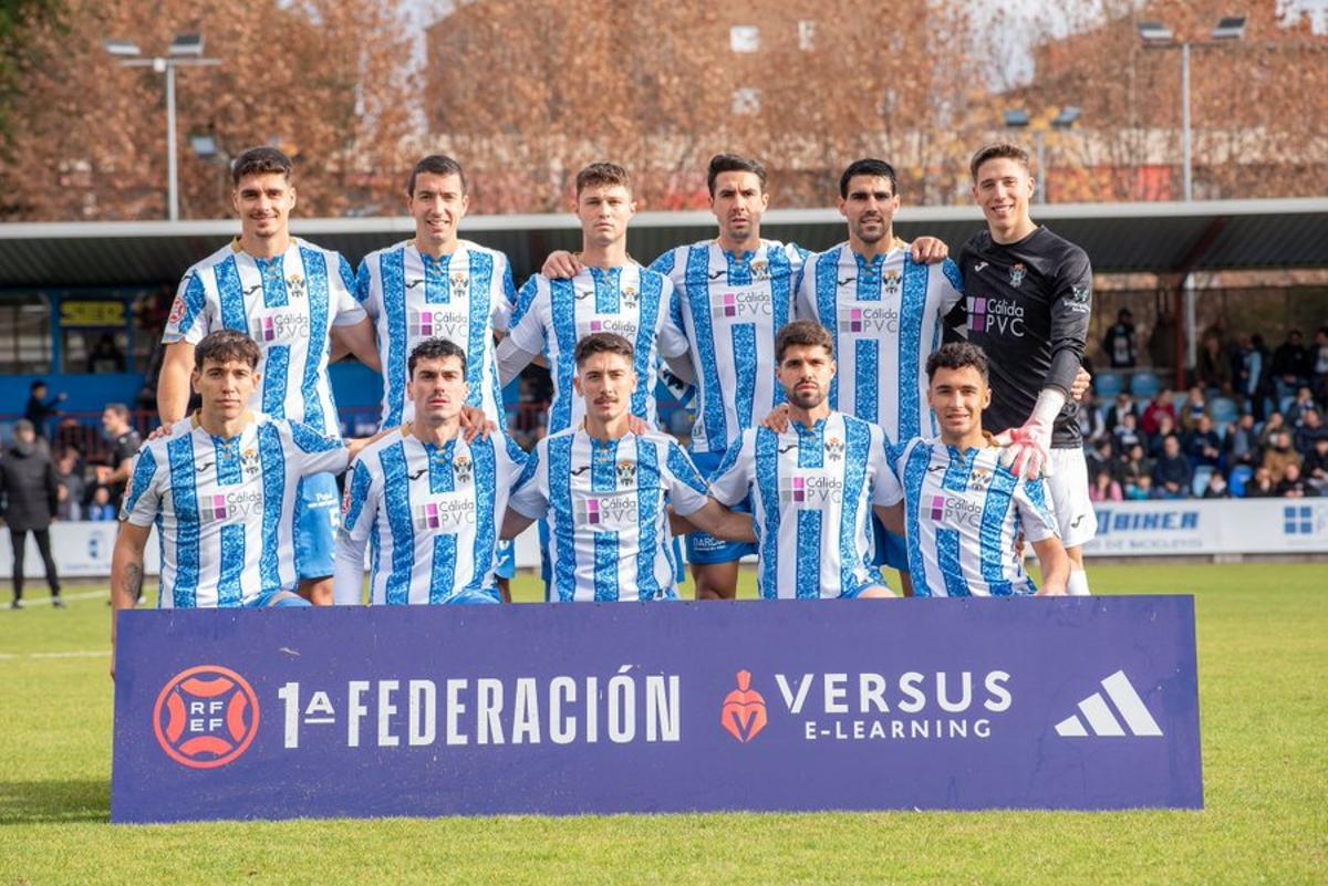 Alineación del CF Talavera en su último encuentro