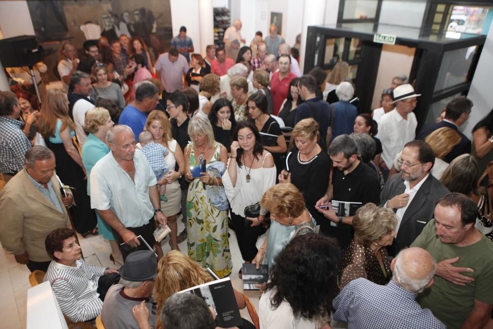 Inauguración de la exposición de Alejandro Mieres en el Museo Baroja