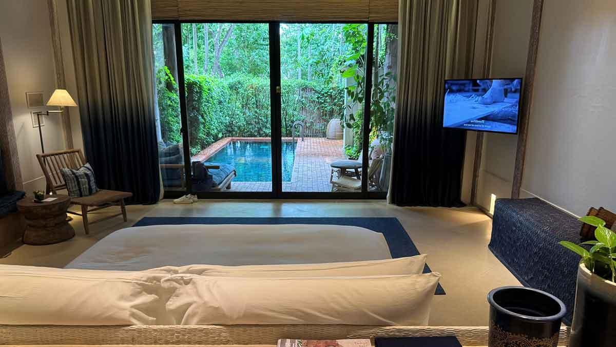 Una de las suites del Raya Heritage Chiang Mai.