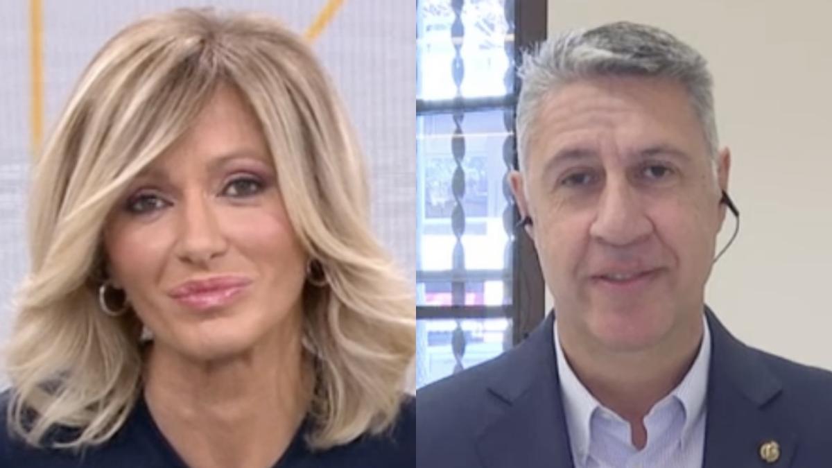 Susanna Griso y Xavier García Albiol