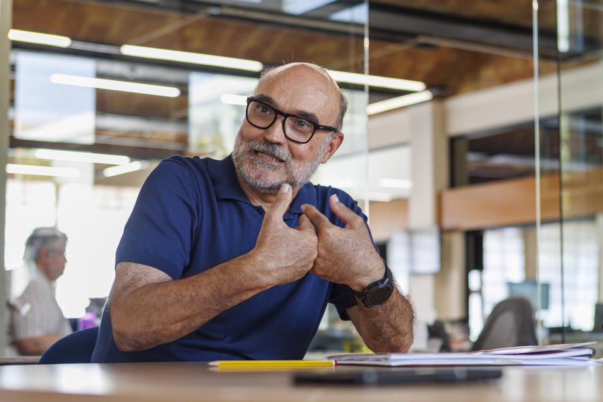 Josep Maria Serarols, president de l'Associació Comarcal d'Empresaris del Berguedà