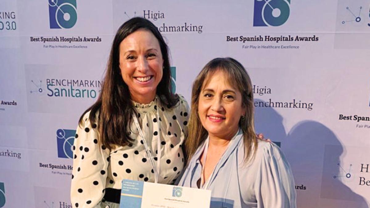 Entrega del premio BSH a Quirónsalud Marbella