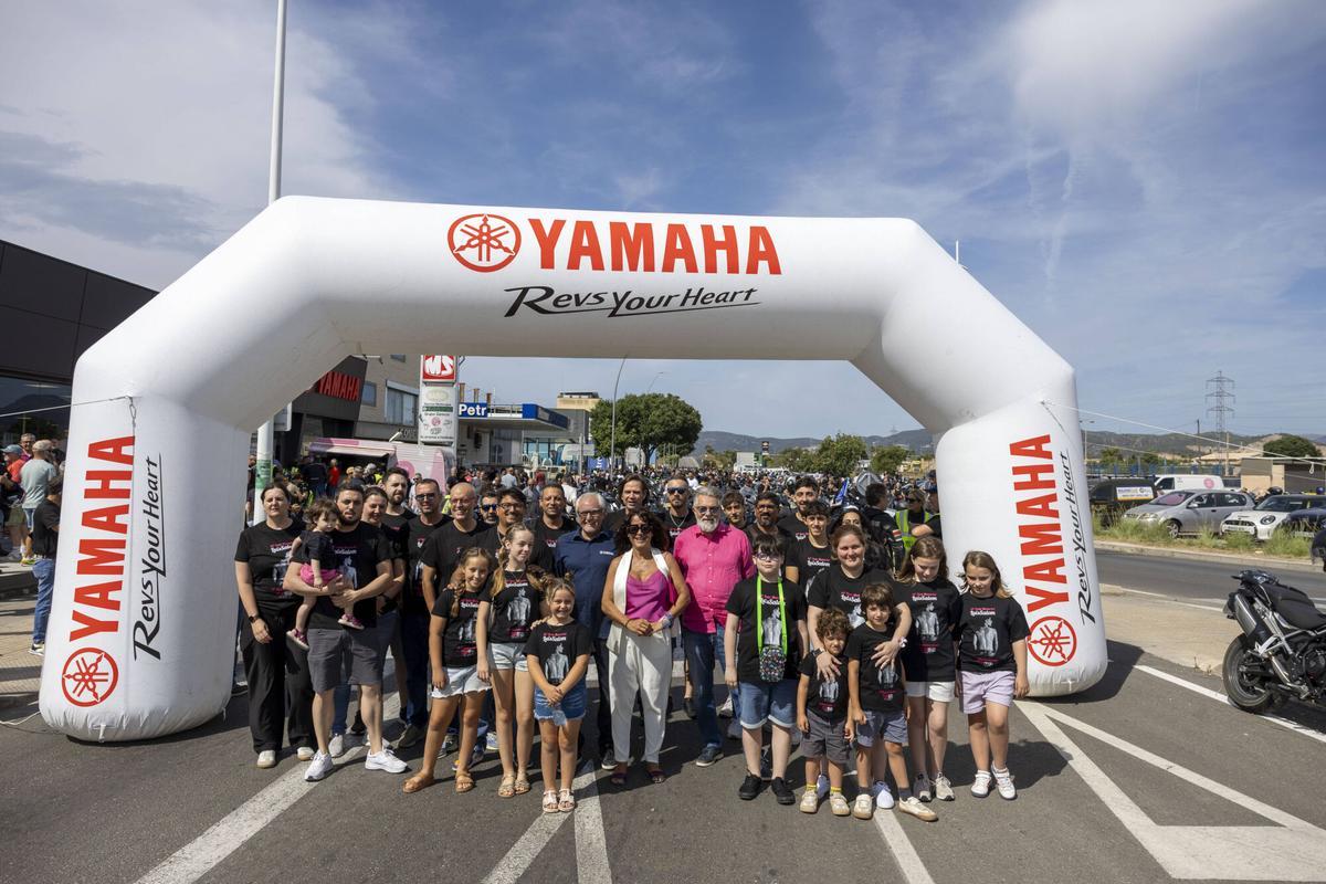 La décima edición de la Ruta Memorial Luis Salom ha congregado a algo más de 3.000 aficionados a las motos