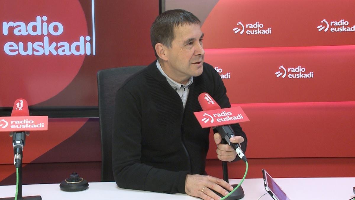 Otegi: "No hay que poner el foco en Vox, sino en Casado"