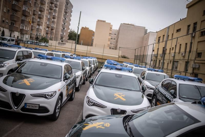 Presentación de nuevos vehículos de la Guardia Civil