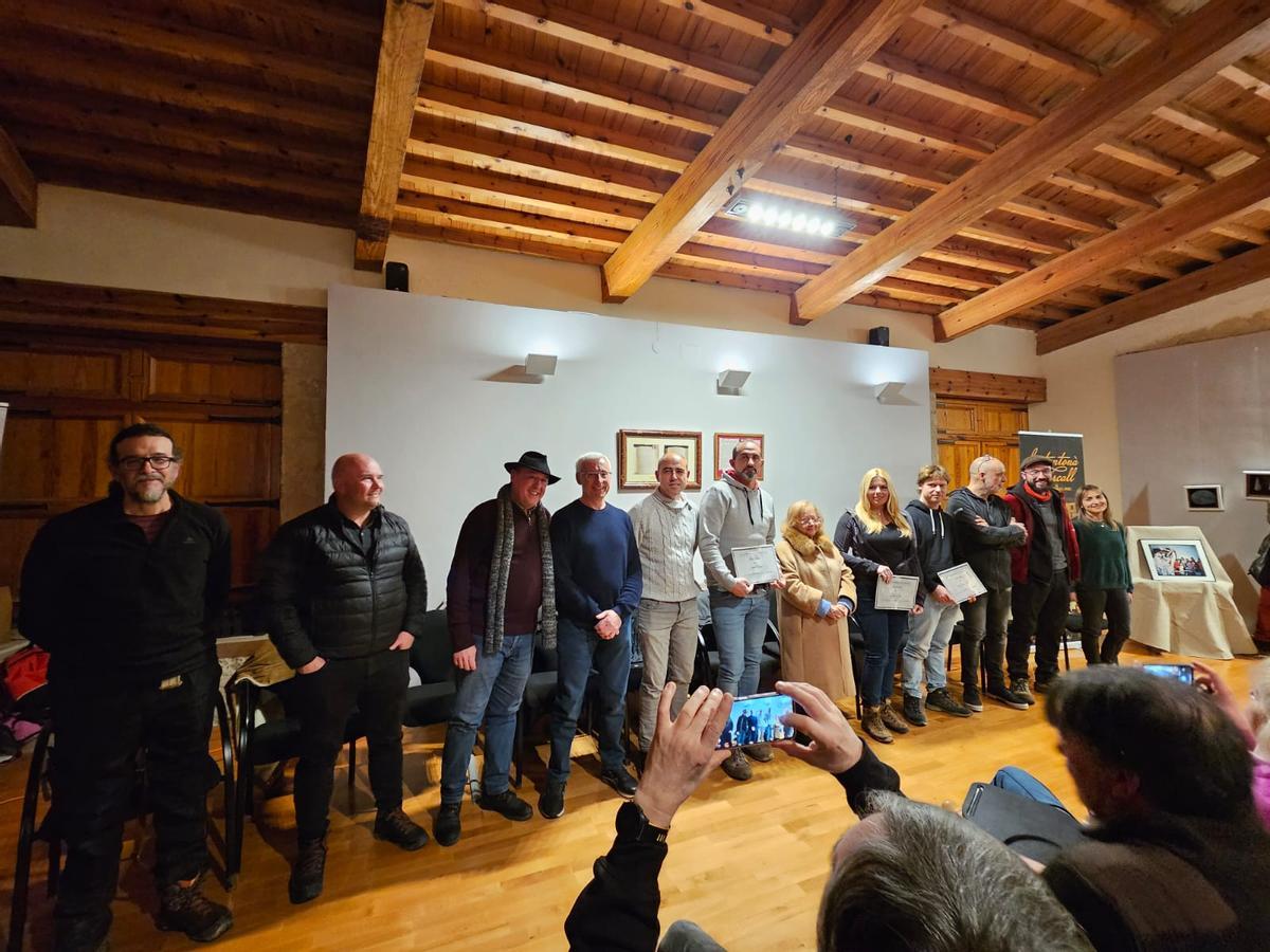 Uno de los momento del acto de entrefa del Cremaller d'Honor 2024.