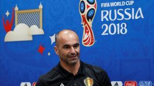 Robert Martínez, en la conferencia de prensa que dio en Sochi antes del Bélgica-Panamá.