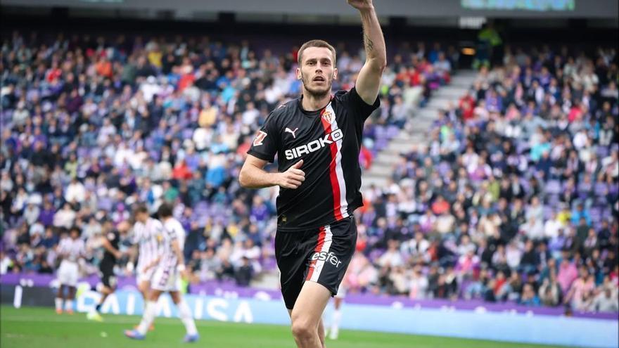 Dubasin con el Sporting de Gijón