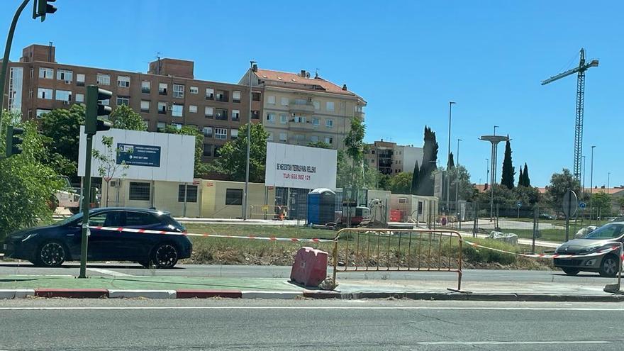 Comienzan las obras del paso de peatones de Aldea Moret a Nuevo Cáceres