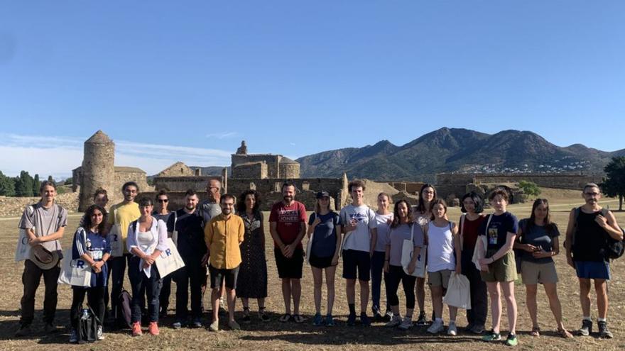 Excavaran el claustre del monestir de Santa Maria, a la Ciutadella de Roses