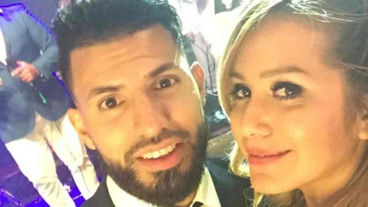 El Kun Agüero y Karina ya están en Rosario