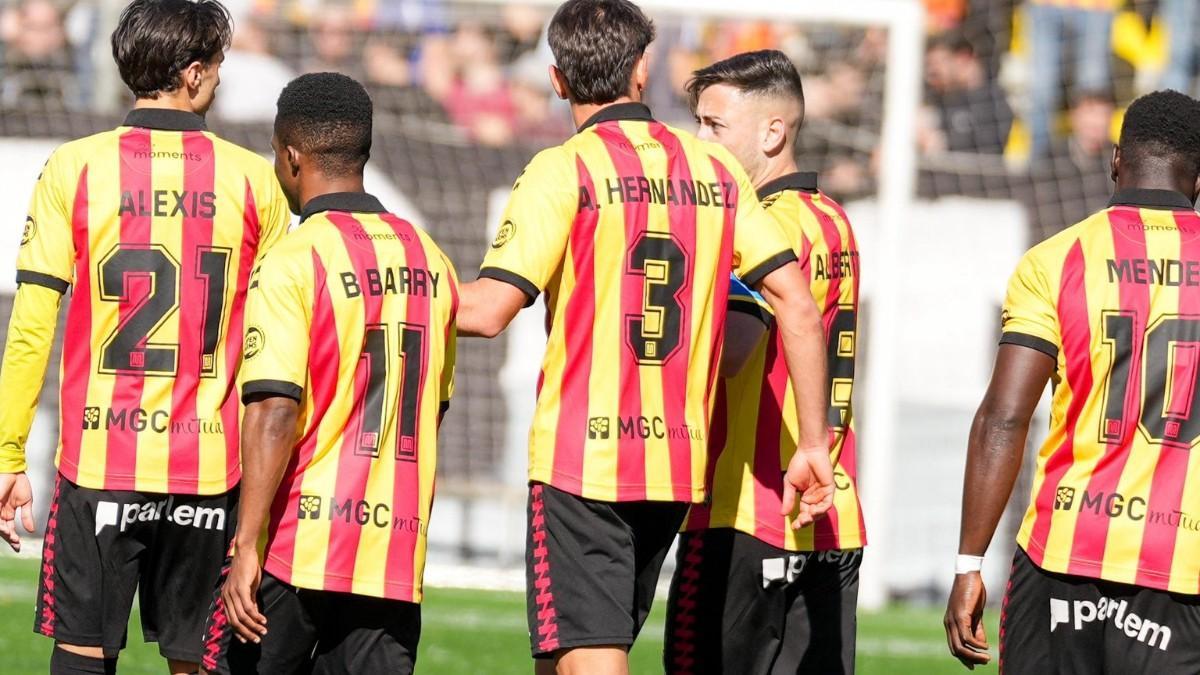 La UE Sant Andreu, en gran forma