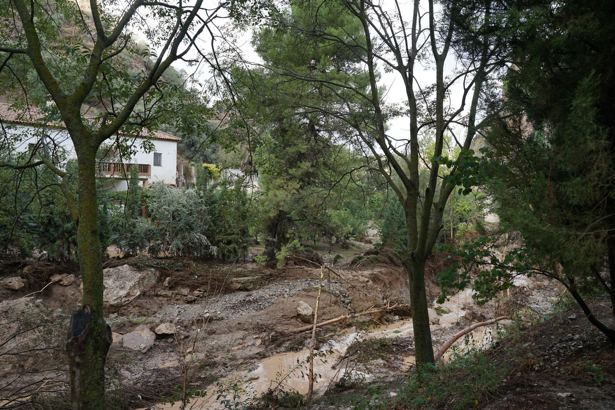 Las imagenes de Almedinilla tras la tromba de agua