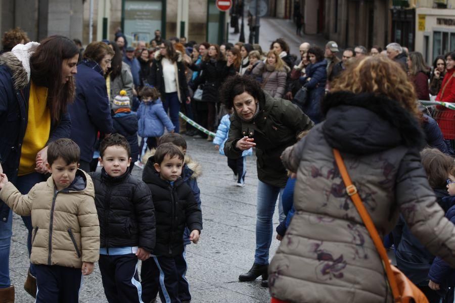 Así ha quedado el "flashmob" por el Día de la Paz