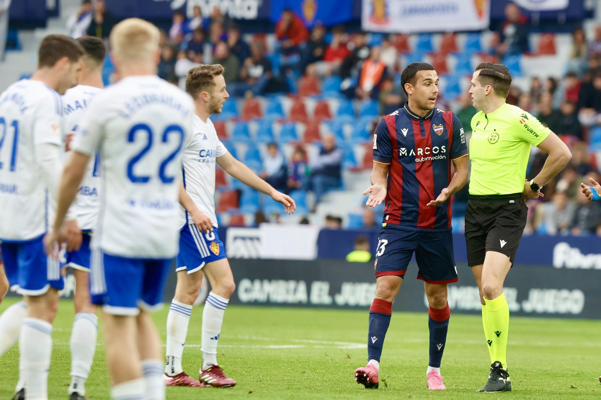 Levante - Zaragoza en imágenes