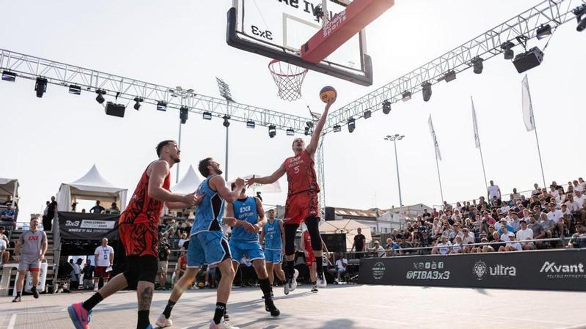 El equipo masculino de Valencia Basket 3x3 firmó una notable actuación en el Challenger de Novi Sad.