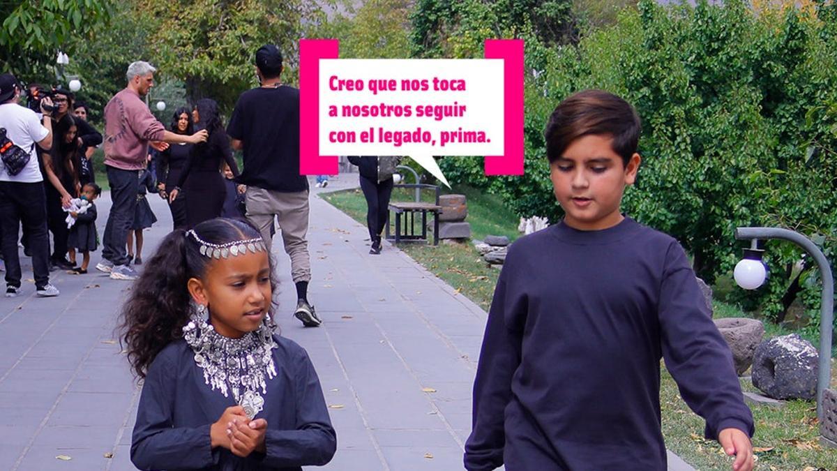 North West y Mason Disick
