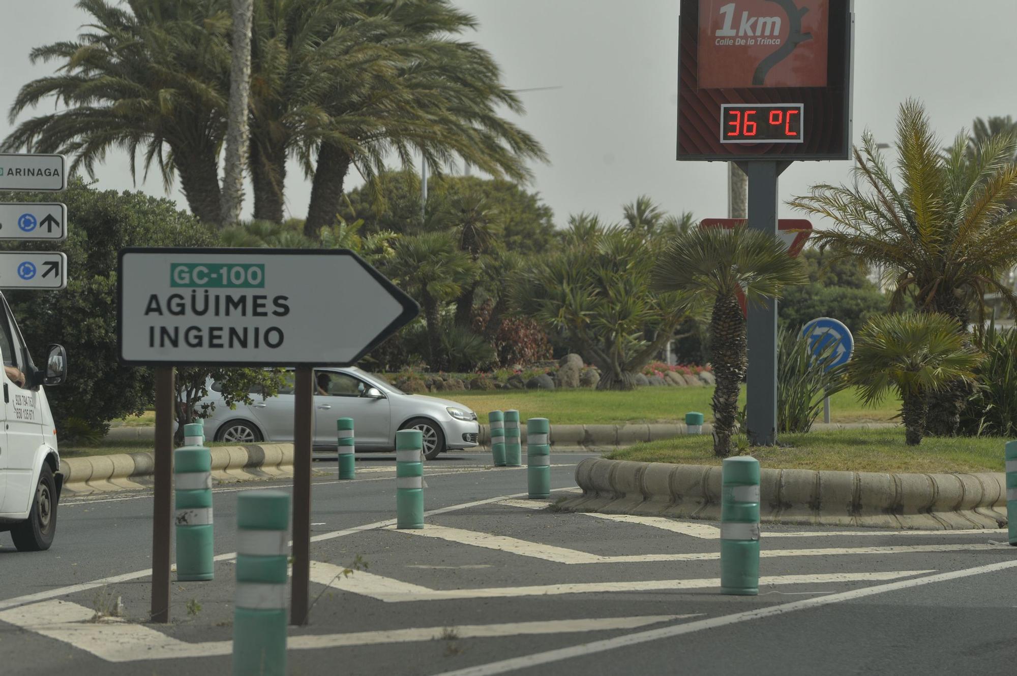 Riesgo de incendio en Gran Canaria por el fuerte calor (13/07/2021)