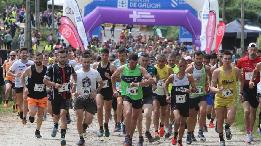 Manuel Lorenzo y Sabela Martínez se llevan el triunfo en el Cross de Cabo Udra