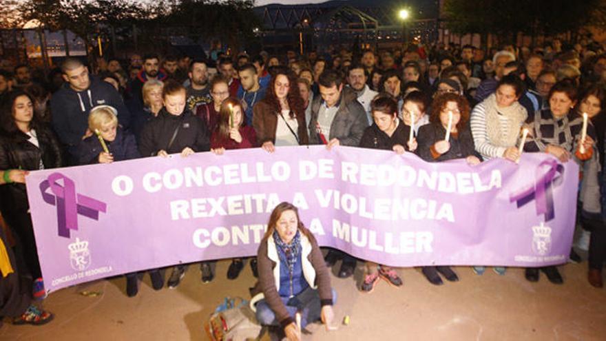 Redondela clama contra la violencia machista