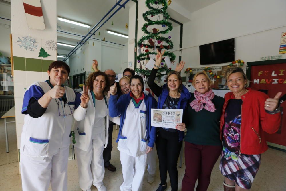 En el IES Severo Ochoa de Elche celebran el quinto premio (91.917)