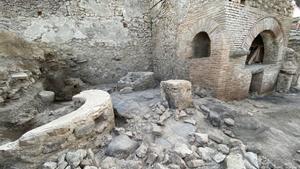 Restos de una panadería-prisión descubiertos en Pompeya