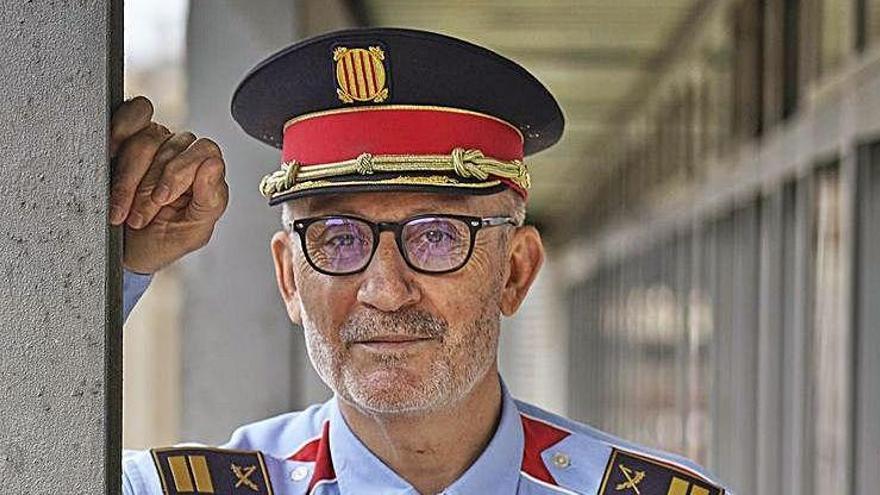 El comissari i cap de la Regió Policial de Girona, Josep Milán.