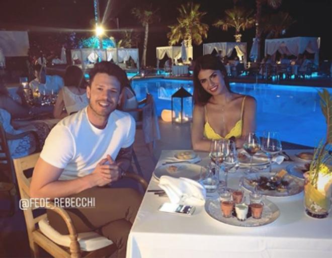 Sofia Suescun y Fede juntos en Ibiza