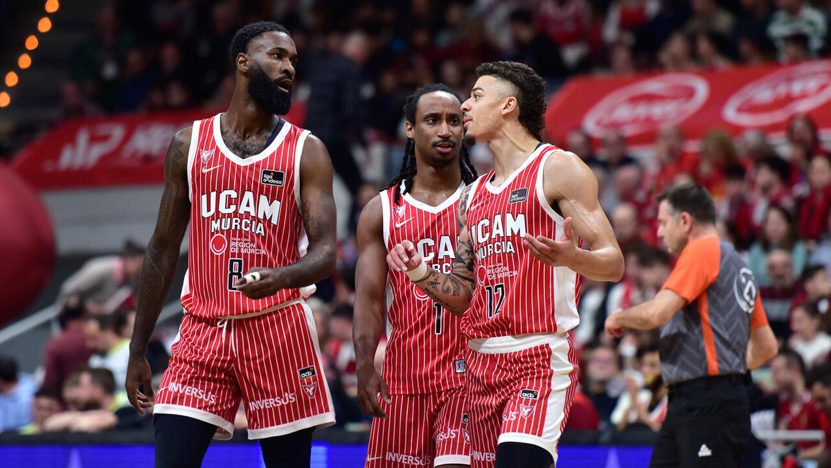 UCAM Murcia ya tiene a tiro la plaza para la Copa, con una victoria ante el Surne Bilbao Basket
