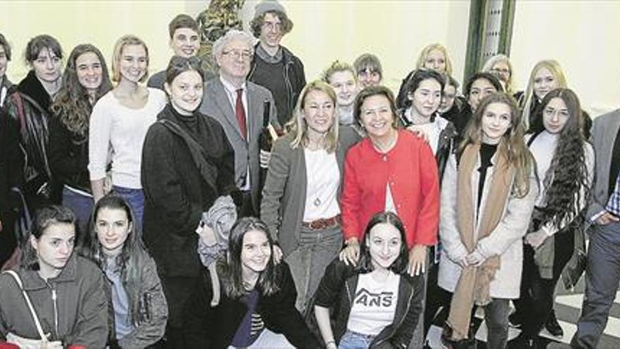 Visita de alumnos al ayuntamiento