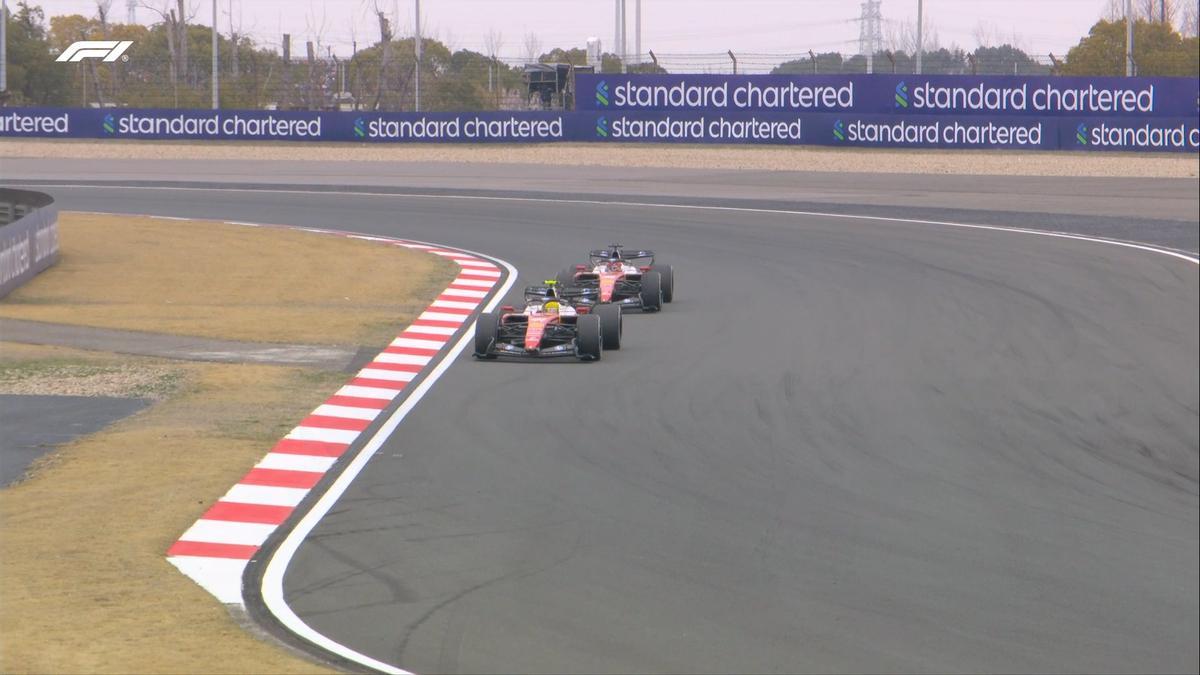 El pulso de Hamilton y Leclerc en China