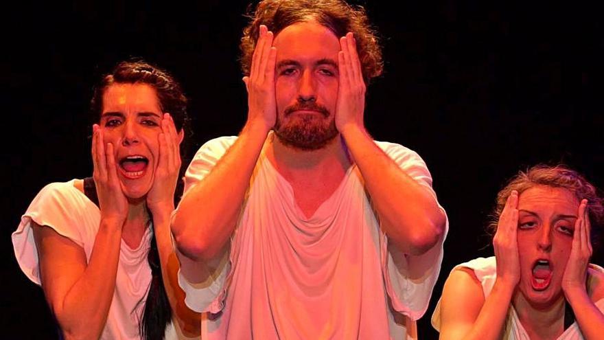 Una escena de ‘Odisea (mínima)’, de Enkidu Teatro. | LO